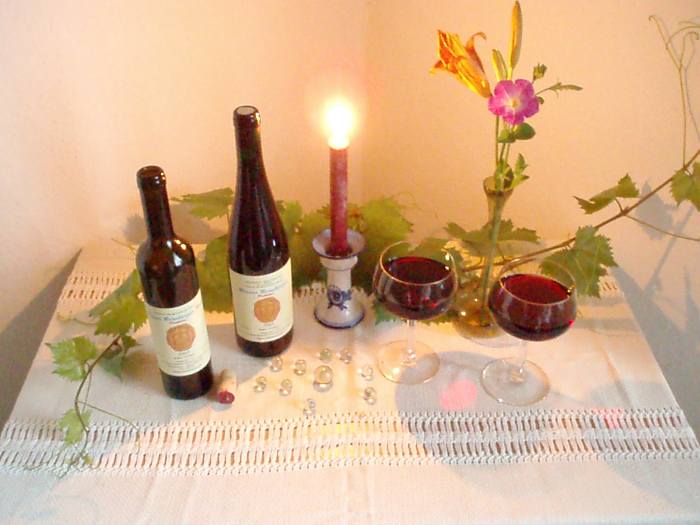 Blauer Bernburger Wein Jahrgang 2005